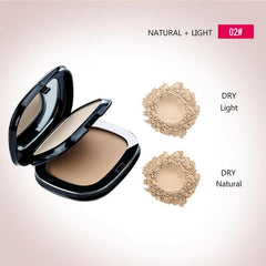 3 Colors Face Powder Fix Pressed Powder