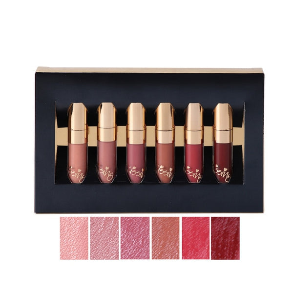 BEAUTY GLAZED 6Pcs/set  Liquid Matte Lipstick