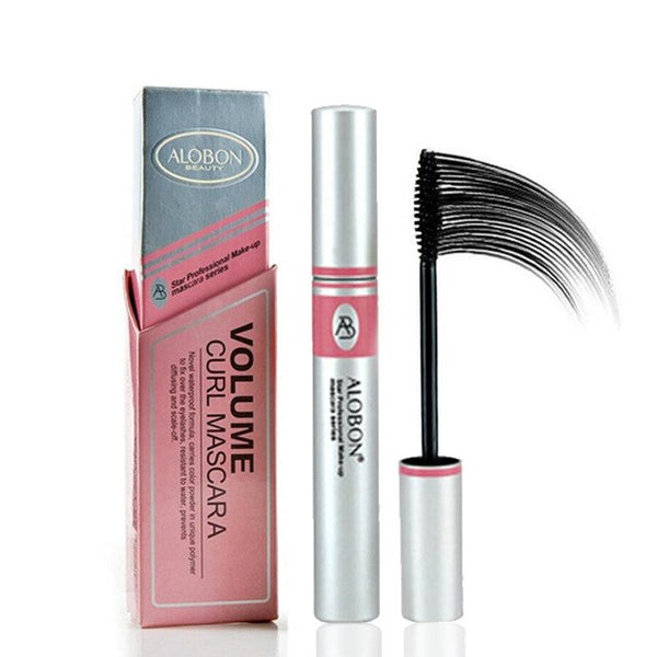 Black ink Alobon 3d Fiber Lashes Mascara