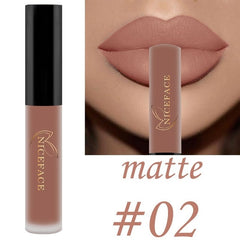 Niceface Sexy Long Lasting Waterproof Ultra Matte Liquid Lipstick