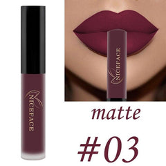 Niceface Sexy Long Lasting Waterproof Ultra Matte Liquid Lipstick