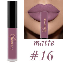 Niceface Sexy Long Lasting Waterproof Ultra Matte Liquid Lipstick