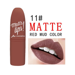 MK Brand 12 Colors Nude Matte Lipsticks