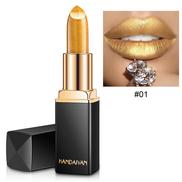 New HANDAIYAN Mermaid Color Cosmetics Shimmer Lipstick