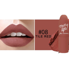 MK Lipstick Matte Waterproof Long Lasting Velvety Lip Stick