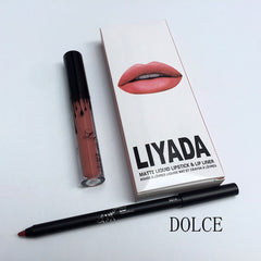 LIYADA Brand liquid matte lipstick kit lips pencil