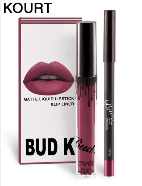 LIYADA Brand liquid matte lipstick kit lips pencil