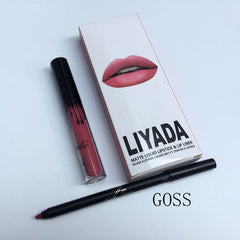 LIYADA Brand liquid matte lipstick kit lips pencil