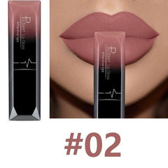 Hot Sales Waterproof Nude Matte Velvet Glossy Lip Gloss Lipstick