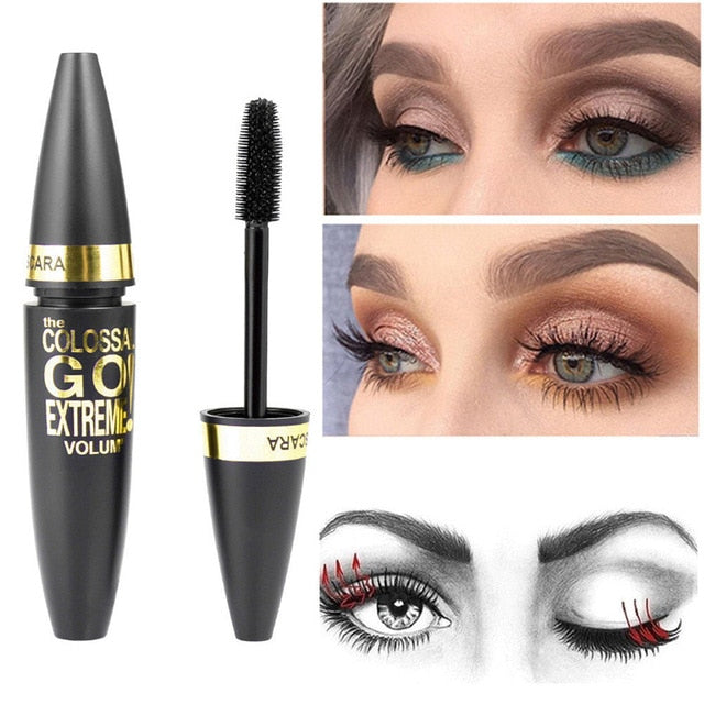 1PC Black Mascara Makeup Eyelash Waterproof Extension