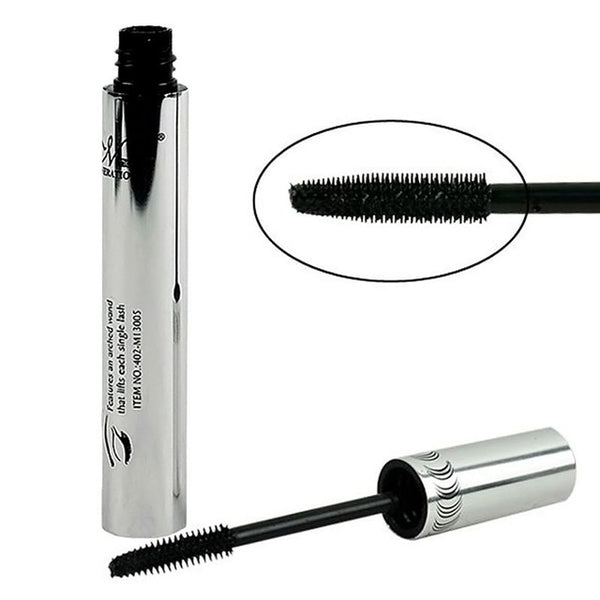 Eye Lashes Makeup Waterproof Long Eyelash Black Silicone Brush Head Mascara