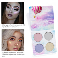 HANDAIYAN Chameleon Highlighter Palette Makeup Powder