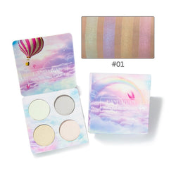 HANDAIYAN Chameleon Highlighter Palette Makeup Powder