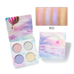 HANDAIYAN Chameleon Highlighter Palette Makeup Powder