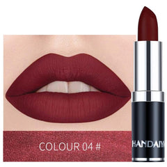 1PC Nude Waterproof Lipstick Matte Pumpkin