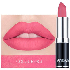1PC Nude Waterproof Lipstick Matte Pumpkin