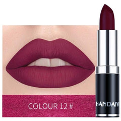 1PC Nude Waterproof Lipstick Matte Pumpkin