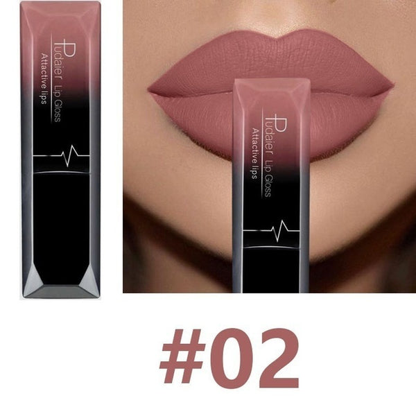 Waterproof Nude Lipstick Long Lasting Liquid Matte Lipstick