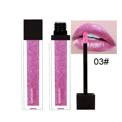 Gold Glitter Lips Makeup Lip Gloss