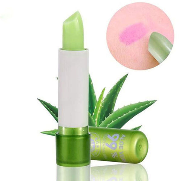 New Women's Fashion Lipstick 1PC Lip Stick Aloe Vera
