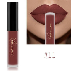 Waterproof Brand Nude Matte Liquid Lipstick Lip Gloss