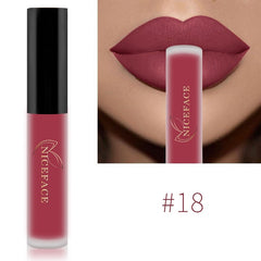 Waterproof Brand Nude Matte Liquid Lipstick Lip Gloss