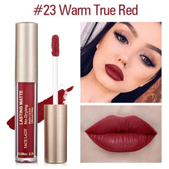 SACE LADY Matte Lipstick Makeup 23 Color Liquid Lipstick