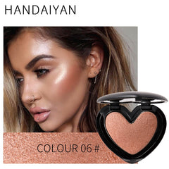 Beauty Makeup Shimmer Highlighter Iluminador Contouring Face Cosmetics