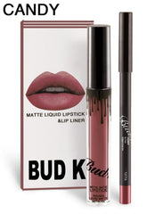 Brand BUD K liquid matte lipstick lips pencil makeup