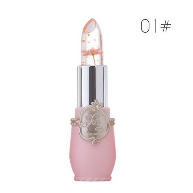 Moisturizer Long-lasting Lipstick Jelly Flower Makeup