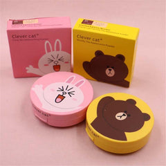 Cartoon Face Base Pressed Powder