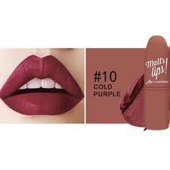 MK Waterproof Long Lasting Metallic Matte Lipstick